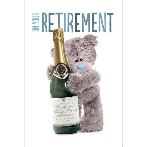 Retirement Me to You Bear Card £2.49